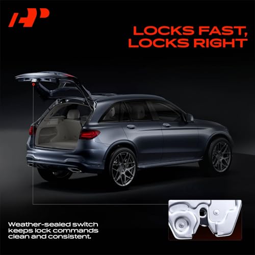 Image of A-Premium Trunk Latch Compatible with Mercedes-Benz SL550, S560, S63 AMG, S550, S450, SL450, SL400, SL63 AMG, S550e, S65 AMG, S600, Maybach S600, SL65 AMG