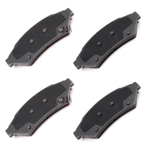 Image of CCIYU Front D1075 Disc Brake Pad Set Fit For Buick For Allure For LaCrosse 2005-2009,For Terraza 2005-2007,For Chevy For Uplander 2005-2009,For Mobility Ventures For MV-1 2014-2017, Brake Pads 4PCS