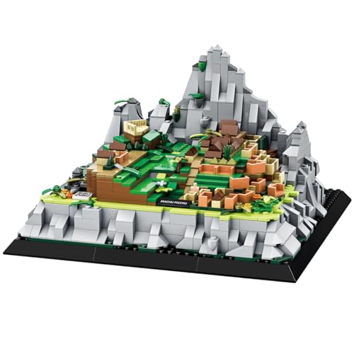 Vyytoz Machu Picchu Peru Building Set (1039 Pieces), Architecture Building