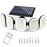 【IP65 Wasserdicht & Breite Anwendung】 Unsere Solarlampen für den Außenbereich sind IP65 wasserdicht und eignen sich für eine Vielzahl von Anwendungen. Die wetterfeste Schutzart IP65 gewährleistet eine einwandfreie Funktion bei Regen, Schnee, Hitze oder Kälte. Sie sind perfekt für den Einsatz auf Terrassen, in Gärten, auf Decks, an Hinter- oder Vorgarteneingängen, Einfahrten, in Garagen, an Zäunen, unter Vordächern, in Gassen, auf Rasenflächen, Veranden und anderen Außenbereichen.