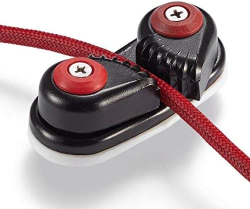 Cam Cleat for Sailing Cam Cleat with Fairlead Line Sizes Upto 5/8 Inch, Aluminum, Sailing Sailboat Kayak