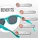 UV Protection Sunglasses Men & Women – Lightweight & Durable Unisex 80’s Retro Shades with Flexible Hinges, Bulk 10-Pack