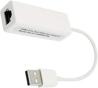 USB 2.0 To RJ45 10/100Mbps Ethernet LAN Network Card Adapter For Windows Android PC Laptop Tablet