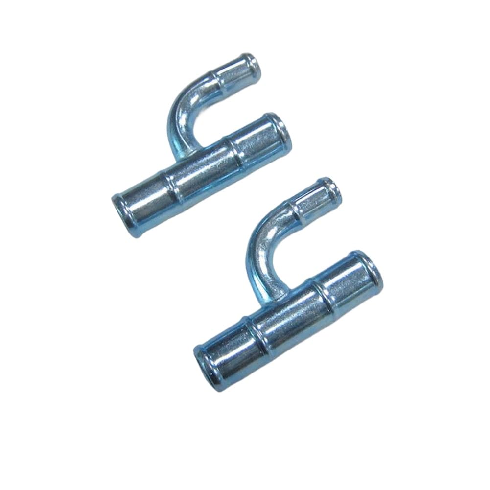 Xsktbpwue 2 Pcs Radiator Water Hose 3 Way Connector Compatible With 3 Bk 2004 2005 2006 2007 2008 2.0(2 Pcs)