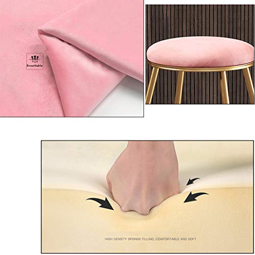 Tabourets de bar robustes charge 440 LB assise velours confortable
