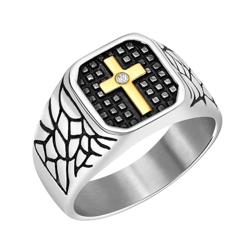 Zircobic �����Y���B���e�[�W�V���o�[/�u���b�N�N���X�����O�A�͑��_�C�������h�t���X�e�����X�X�`�[���o���h�A�y�ʂőϋv���̂���N���X�`�����W���G���[�A���풅�p�A����A�M�\���A�M�t�g�p, One Size, �X�e�����X�|, �L���[�r�b�N�W���R�j�A