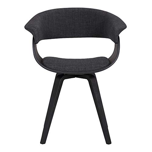 アルメンリビング(Armen Living) Summer ダイニングチェア キッチンチェア チャコール ブラック 高クッション性 高さ79cm エレガント 快適 モダンスタイリッシュ 機能的 洗練 優雅 コンパクト 上質 多目的 人間工学 ゆったり 軽量 おしゃれ 上品 クラシック北欧風 ミニマル 座り心地【日本正規輸入品】 LCSUCHBLCH [4]