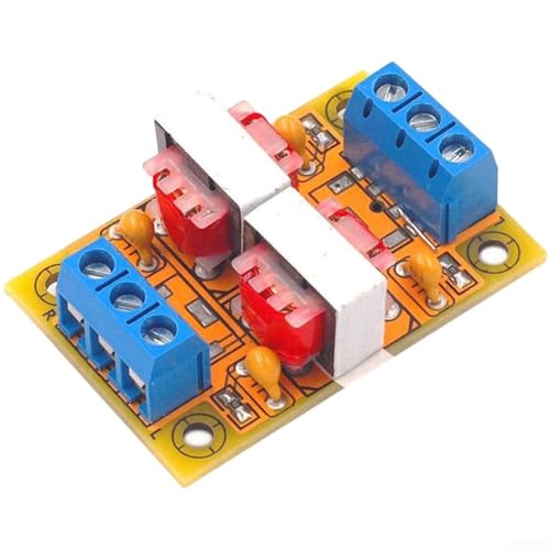 2 módulos aisladores de audio para reducción de ruido en transmisión de señal de audio con transformadores de material aeroespacial (2.0)