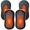 OUTJUT Dual-Sided Hand Warmers Rechargeable 24000mAh, Electric Hand Warmer Split 4 Pack, Portable Pocket Warmer Reusable 3 Quick Heating Modes, Ideal Warm Gift for Golf, Camping, Hiking and Skiing