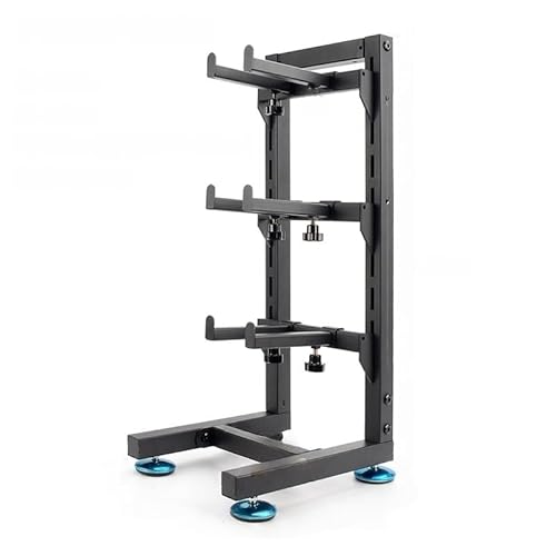 RC Car Stand,Adjustable Display & Storage - 5-Layer for Large 1/10+ RC Cars/Trucks, 3-Layer for 1/16- Small Models, Heavy-Duty High Capacity (3-Layer)