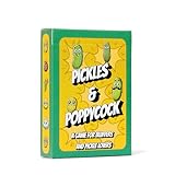 Pickles & Poppycock - A Game for Bluffers and Pickle Lovers - Keep a Straight Face and Bluff Your Way to Victory - Card Games for Adults and Kids - Family Games - Pickle Gifts
