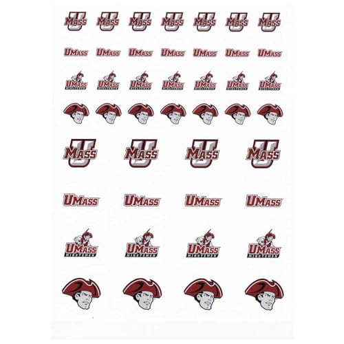 UMass Minutemen Small Sticker Sheet - 2 Sheets