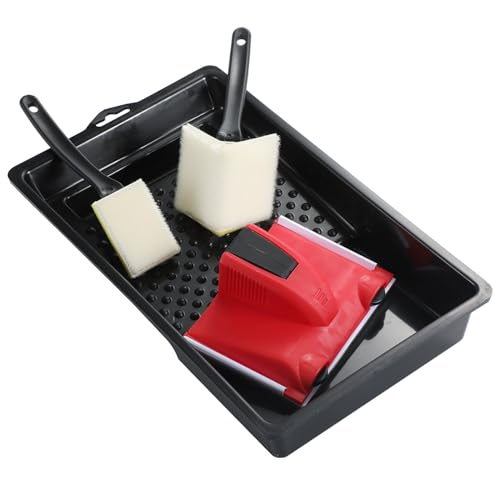 Trimmer de bordes y recortadora de pintura con almohadilla de retoque 2