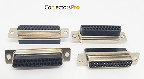 Conectores DB25 Hembras Crimp Tipo Pack x10 miniatura 2