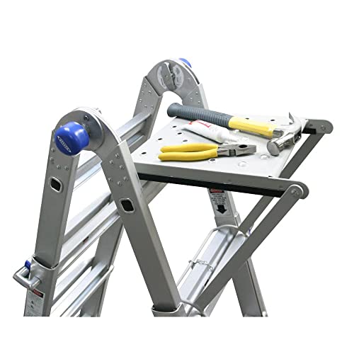 image for Werner AC-18MT 3-Way Tray Attachment for MT Ladders, Silver