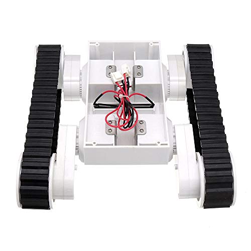 Châssis de voiture chenilles robot intelligent encodeur électronique DIY - 4