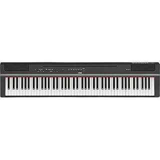 Piano numérique Yamaha P125B 88 touches à action pondérée avec pédale de sustain et bloc d’alimentation, support de… - Les Beatles, Paul McCartney, John Lennon, RIngo Starr, George Harrison Piano numérique Yamaha P125B 88 touches à action pondérée avec pédale de sustain et bloc d'alimentation, support de… – Image 2