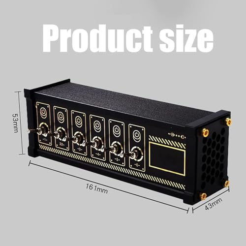 Répartiteur USB-C à 6 ports de bureau avec bouton de commande et transfert de données