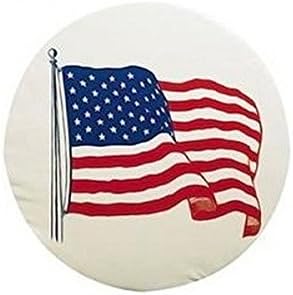 RV Trailer ADCO Adco Us Flag Tire Cover Spare Tire Cover 48