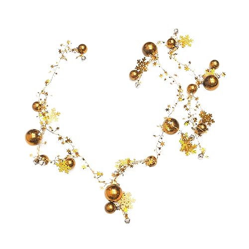 Garneck Christmas Decorations Bells Balls Jumbo Bells String Ornaments for Tree Home