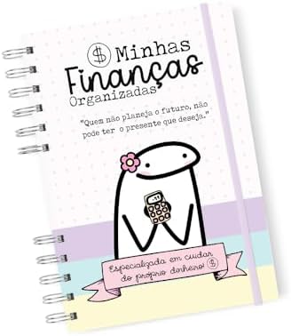Caderno Controle Financeiro Flork Planner Mensal capa dura (ORGANIZADA)