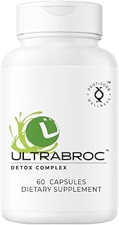 UltraCur Detoxification Supplement | Broccoli Seed Extract & Protisorb Curcumin, Sulforaphane Glucoraphanin, Liver Support, Antioxidant Supplement, Fast Absorption | 60 Veg Capsules