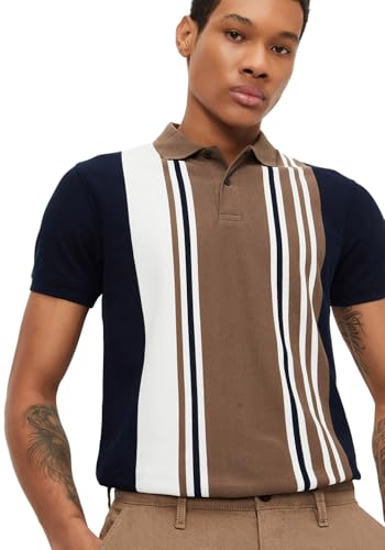 Image of Max Men Slim Fit Solid Polo T-Shirt