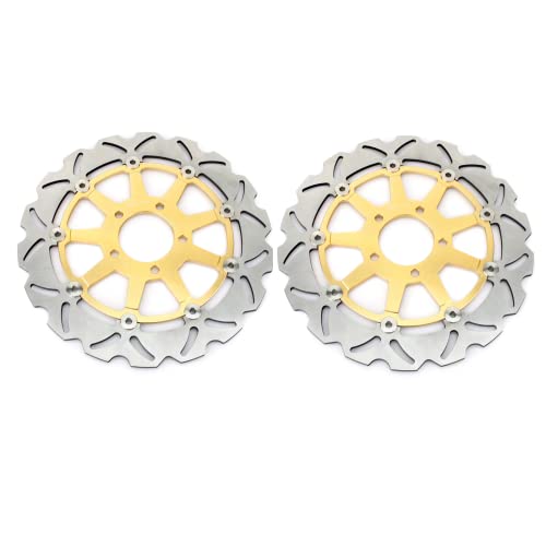 Smadmoto for Hayabusa GSXR 1300 1999-2007 Front Brake Rotors Discs GSXR 600 750 1997-2003 for Suzuki GSXR1000 2001-2002 TL1000 R S 1998-2001