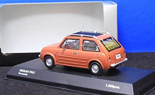 Amazon 1/43 ミニカー テラコッタ Pao パオ 日産 京商 | PAO パイクカー オレンジ ミニカー 1/43 パオ 日産 京商 ミニカー