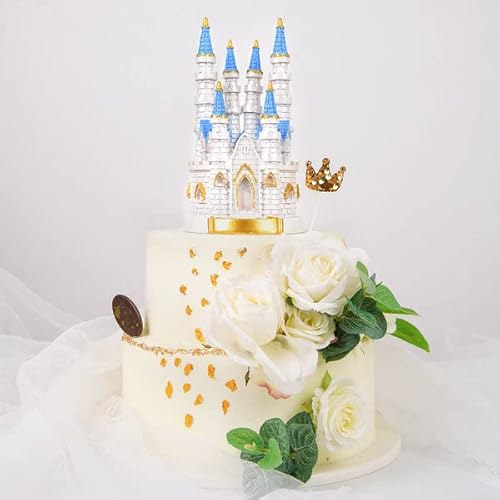 Efavormart 8.5" Cinderella's Castle Cake Topper Figurine For Wedding Party Special Event #TOP4