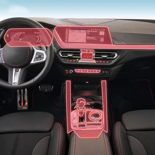 Film PPF console BMW F40 protection TPU transparent 2020-2023