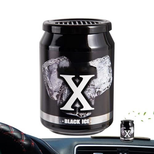 Hopcvem 車用芳香剤、車用芳香剤 - 缶の形の車の香水芳香剤,香り長持ち、車の臭気除去剤、車の家の臭気中和剤