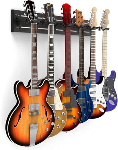 DLDIRECT 4-Guitar Wall Hanger