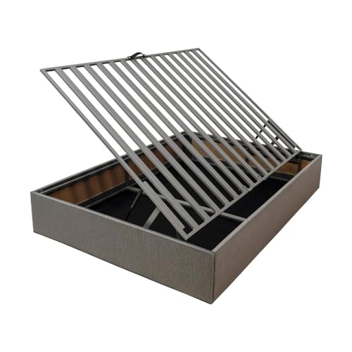 Consejos para Comprar Cama Doble Matrimonial favoritos de las personas. 44 Dormimundo Cama Closet Matrimonial | Acero Resistente| Doble Función: Base para Cama y Espacio para Almacenamiento | Soporta hasta 240 kg | No Requiere instalación | No Incluye...