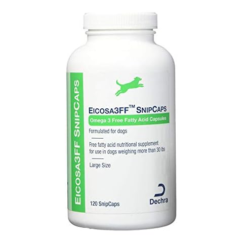 Dechra Eicosa3FF SnipCaps (Large), for Dogs Over 30lbs, 120 Count Cover