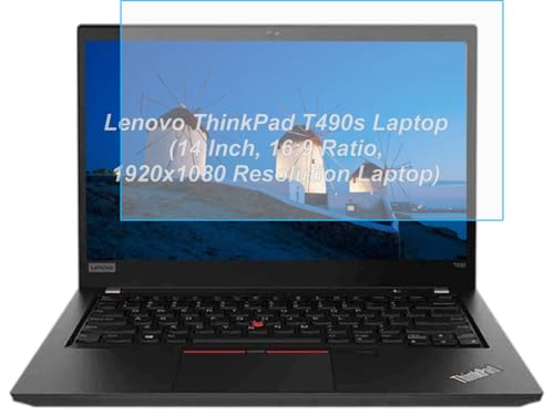 Image of ScreenGuard Compatible With Lenovo ThinkPad T490s Laptop (14 Inch, 16:9 Ratio, 1920x1080 Resolution Laptop) Flexible Fiber 9H Hardness Screen Protector Not a Tempered Glass,