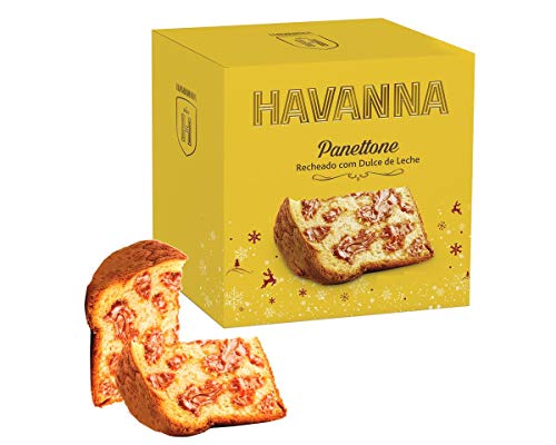 Panettone Havanna Recheado de Doce de Leite 700g