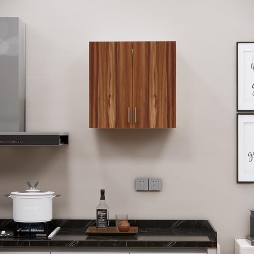 Image of SPECIALITY PANELS 2 Door Modular Wall Mounted Kitchen Cabinet with Organizer Shelf Space Saving Storage Unit Engineered Wood Cupboard for Kitchen Living Room Utility Organizer Furniture | DIY Assembly