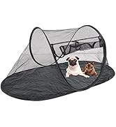 Dpofirs Outdoor Pet Tent, Mini Cat Tent Outdoor Playpen, Pet Cat Enclosures Mesh Cat Play Tent, P...
