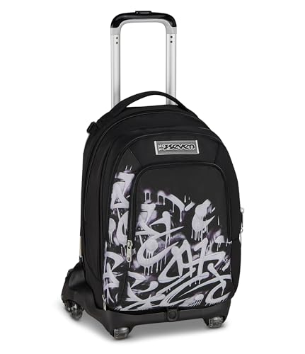 Soulager le dos des enfants avec le sac trolley Seven 34L décomposable anti-charge
