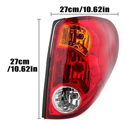 Luces traseras de coche repuesto de señal de giro y antiniebla para Mitsubishi L200 5
