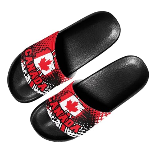 Image of Open Toe Slippers for Women Rubber Slides Womens Sandal Slippers