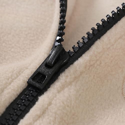 LittleSpring Neutral Kids Polar Fleece Vest Full Zip Sleeveless Jacket4