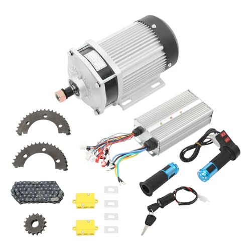 Elektryczny silnik bezszczotkowy 60 V DC, 1500 W, kompletny zestaw z kontrolerem, bezszczotkowy silnik elektryczny, zestaw do przebudowy motocykli, skuterów