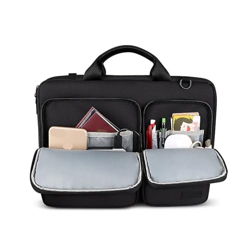 Funda portatil 15.6 pulgadas impermeable con correa ajustable color negro 4