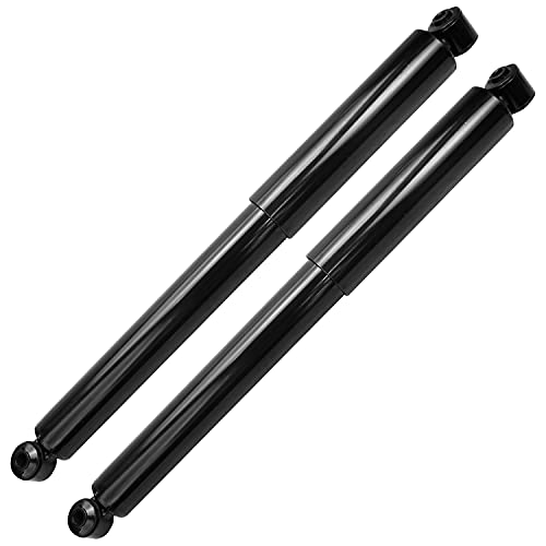 Image of Detroit Axle - Rear 2pc Shock Absorbers for 05-10 Jeep Grand Cherokee Commander, 2 Complete Shock Absorbers Assembly 2005 2006 2007 2008 2009 2010 Replacement