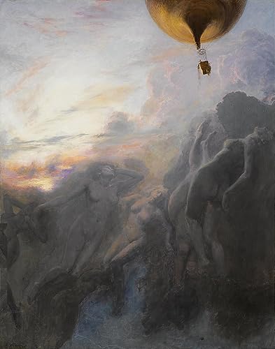Peinture Toile un Linfinin d'Emile Friant 60x90cm pour Décoration Salon