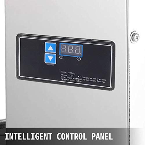 image for Happybuy 110V Electric Milk Tea Shaker Machine 120W 400r/min Stainless