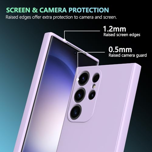 Image of for Samsung Galaxy S23 Ultra Case Purple, Scratch Resistant with Soft Touch, Slim Thin Phone Cover for Samsung Galaxy S23 Ultra