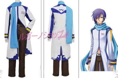 Amazon Co Jp Lugano Vocaloid ボーカロイド カイト Kaito 公式服 風 クリスマス ハロウィン イベント仮装 コスチューム コスプレ衣装 女l ホビー